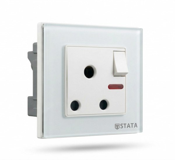 STATA 3-Pin AC Socket Round Pin