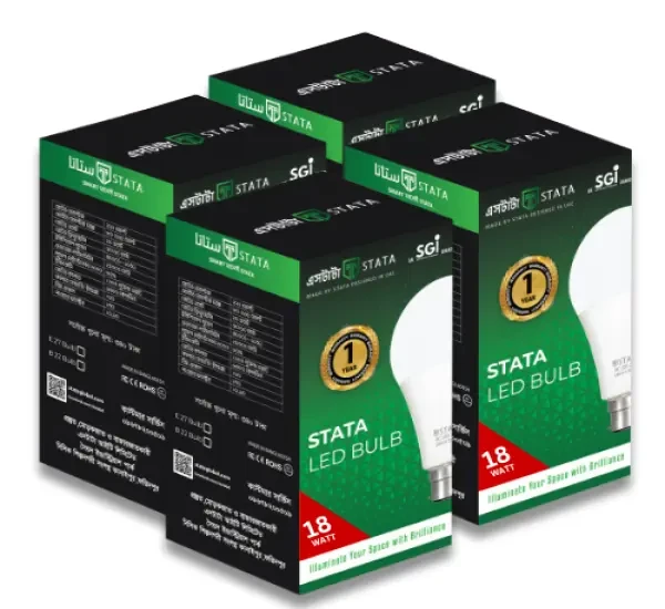(4 PCS) STATA 20W LED BULB