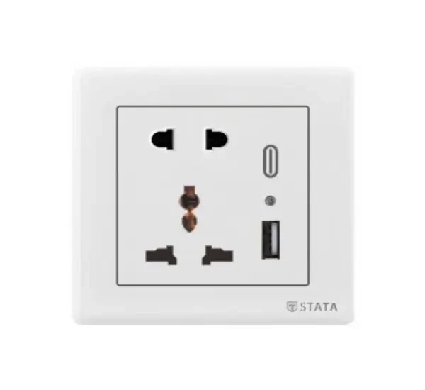 Multi Socket With Type-C and USB