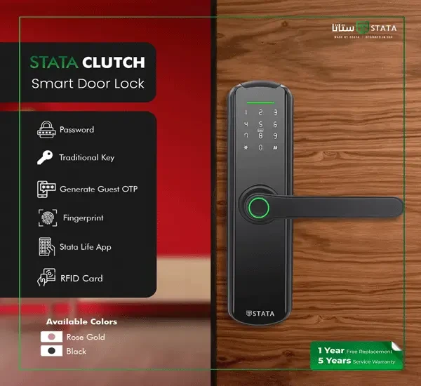 Smart Door Lock Stata Clutch
