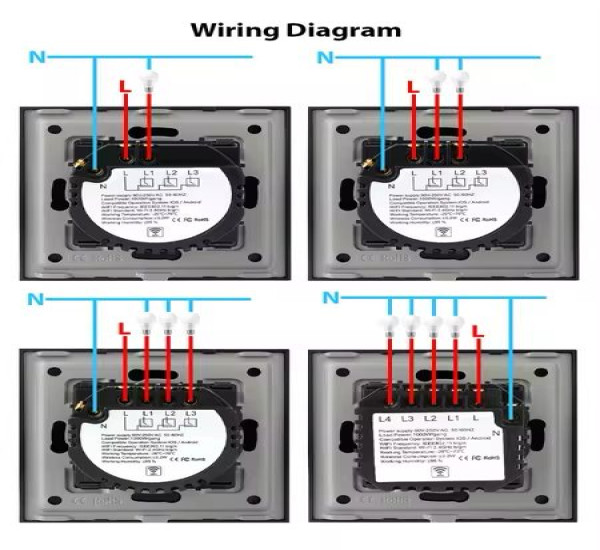 2 Gang Smart Switch -STATA