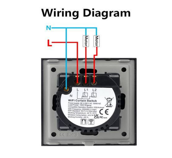 Smart 1 Gang Switch- STATA