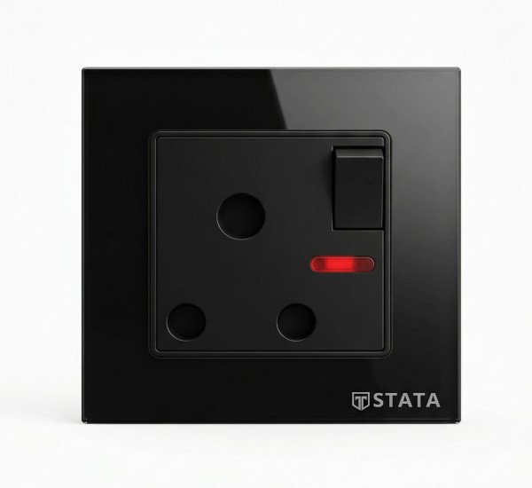 STATA 3-Pin AC Socket Round Pin