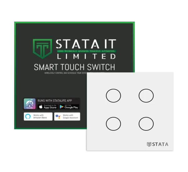 STATA Smart 4 Gang Switch