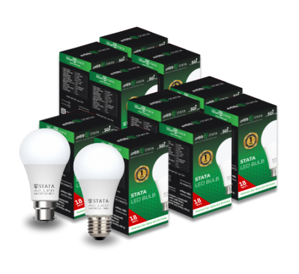 (10 PCS) STATA 18W LED BULB