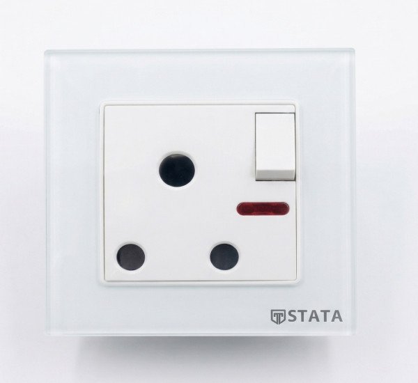 STATA 3-Pin AC Socket (Round Pin)